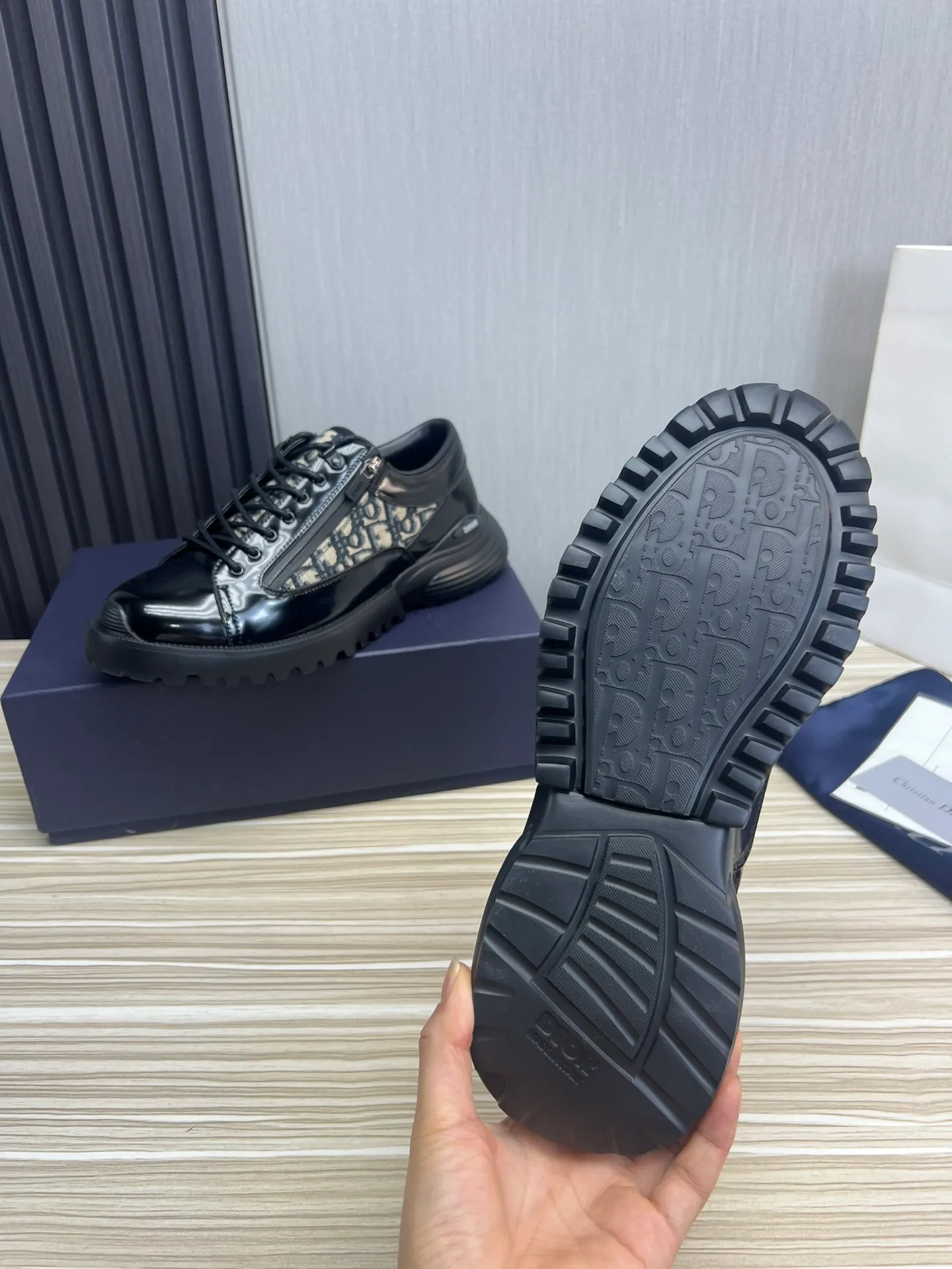 Men's men's shoes💰620💰 Dior men's business casual leather shoes👞all made of imported original brand leather, just to create a more comfortable wearing experience, upper: original cowhide stitching➕imported sheepskin lining, original non-slip and wear-resistant rubber outsole✔️36-45 (45 non-returnable)